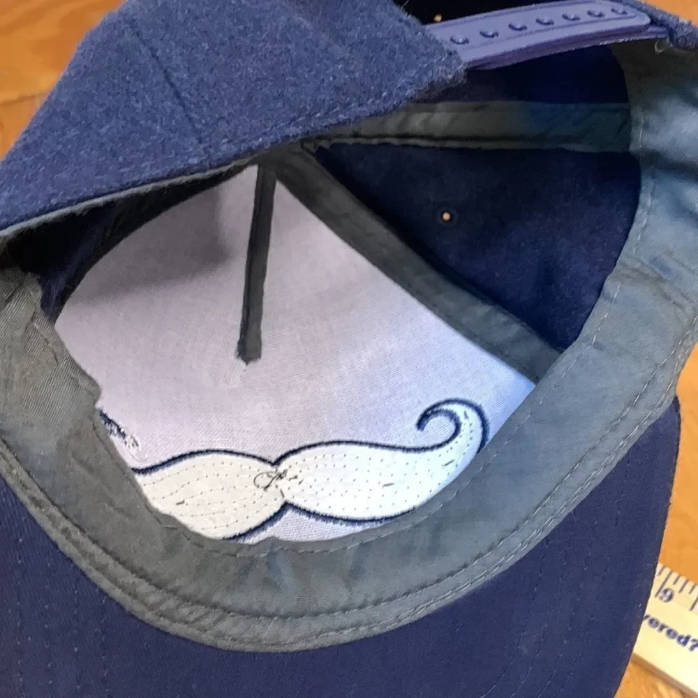 “On hold”. COPY - EUC Wool Blend Mustash Baseball Hat Cap